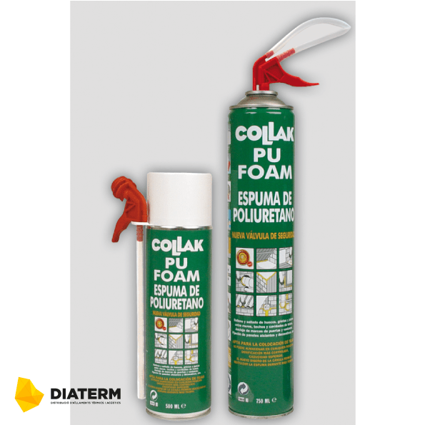 Precioso Poder Increíble Comprar Spray Poliuretano con cánula 750 m.l - Diaterm Tienda Online