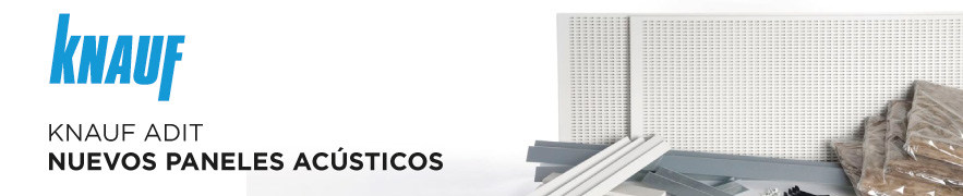 Nuevos paneles acústicos knauf adit