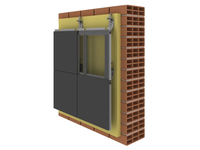 Productos y materiales fachada ventilada